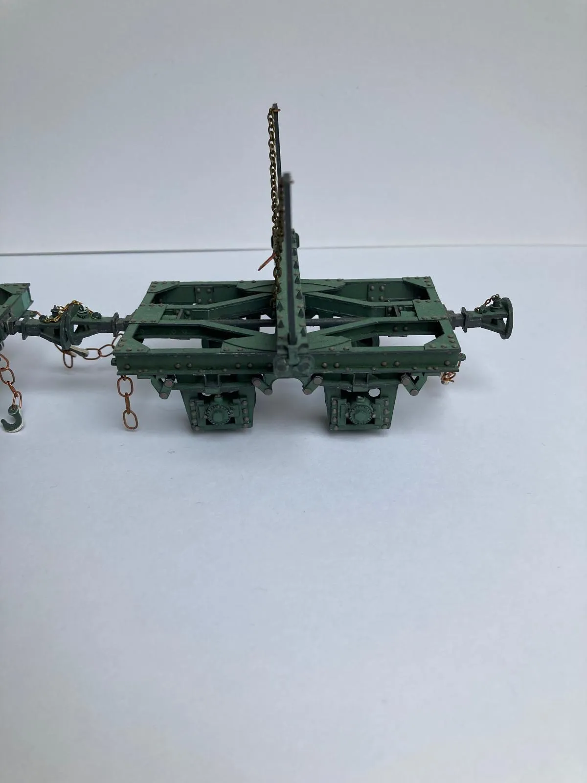 Opleny a klanicový vagón so žeriavom